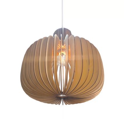 Nordlux - Lustre suspenso por cabo HAZO 1xE27/60W/230V, bege