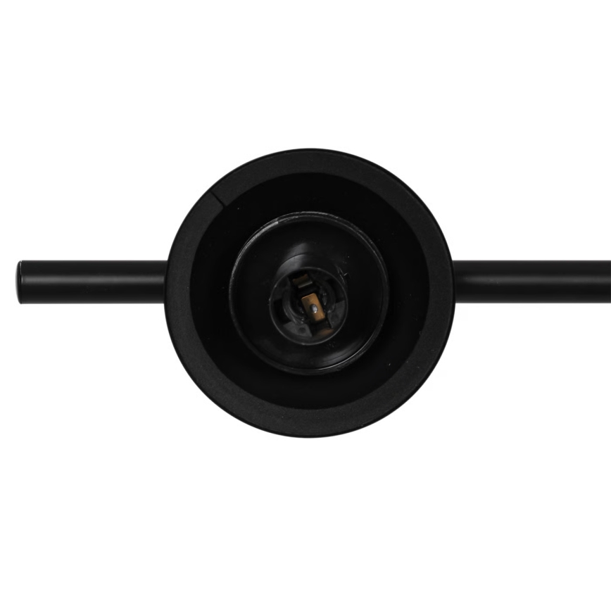 Nordlux - Lustre suspenso por cabo LILLY 5xE14/10W/230V preto