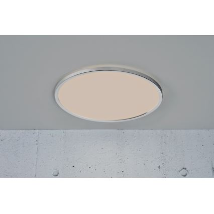 Nordlux - Candeeiro de teto dimerizável para casa de banho OJA LED/19W/230V 3000/4000K IP54 Ø 43 cm