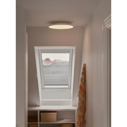 Nordlux - Candeeiro de tecto dimerizável para casa de banho SERENOVA LED/12/18W/230V 3000/4000/5700K Ø 36 cm IP65 branco