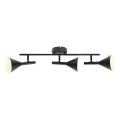 Nordlux - Spot KELVIS 3xGU10/12W/230V preto