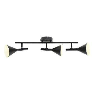Nordlux - Spot KELVIS 3xGU10/12W/230V preto