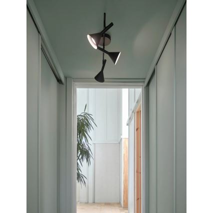 Nordlux - Spot KELVIS 3xGU10/12W/230V preto