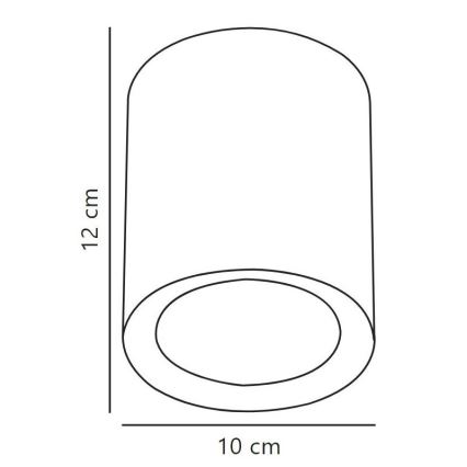 Nordlux - Spot LED dimerizável FALLON LONG LED/5,5W/230V branco