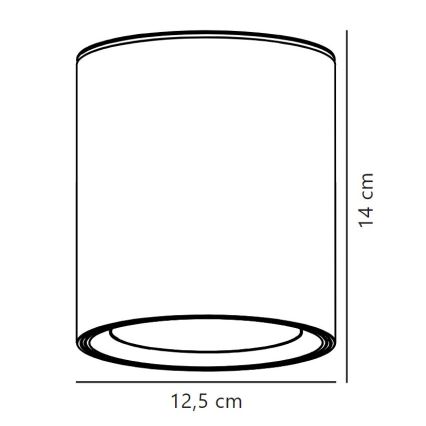 Nordlux - Spot LED dimerizável para casa de banho LANDON LED/6,5W/230V IP44 branco