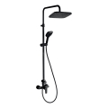 Novaservis - Conjunto de chuveiro com torneira METALIA ECO mate preto