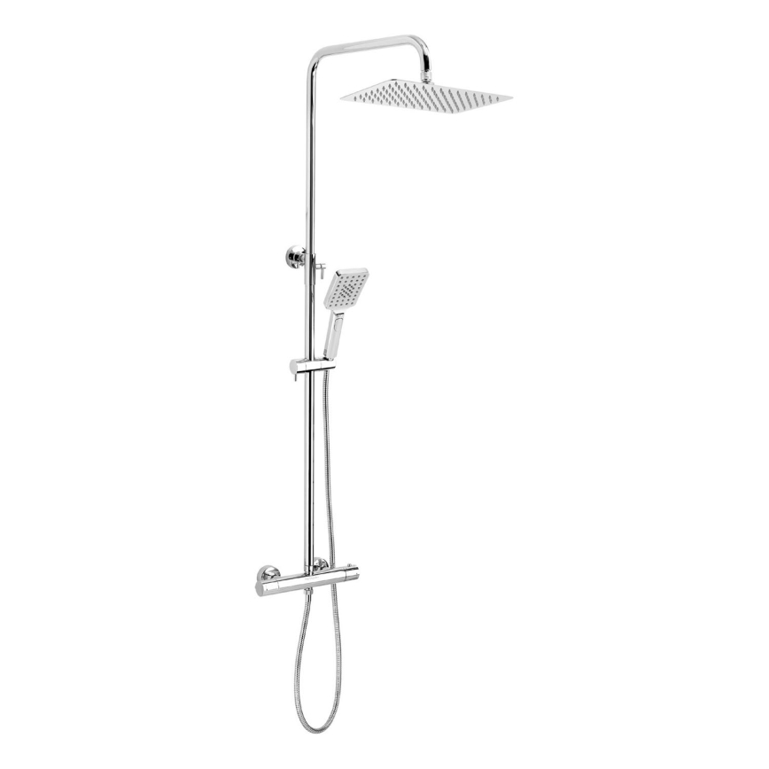 Novaservis - Conjunto de duche com torneira termostática METALIA ECO cromado brilhante