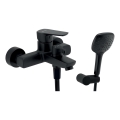 Novaservis - Conjunto para banheira com misturador METALIA, preto