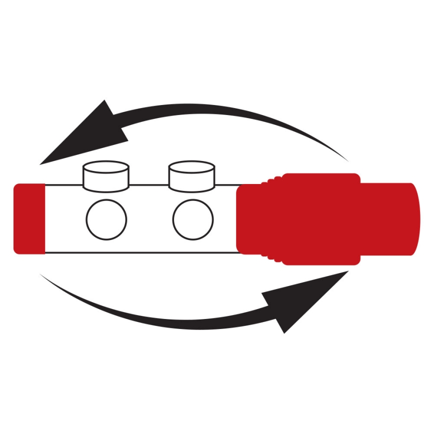 Novaservis - Kit para radiadores com ligação central, angular, preto