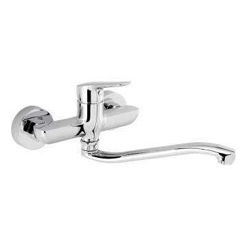 Novaservis - lava-loiça/torneira do lavatório METALIA cromado brilhante