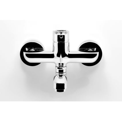 Novaservis - lava-loiça/torneira do lavatório METALIA cromado brilhante