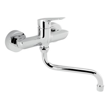 Novaservis - lava-loiça/torneira do lavatório METALIA cromado brilhante