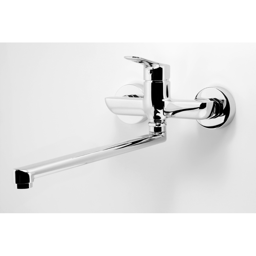 Novaservis - lava-loiça/torneira do lavatório METALIA cromado brilhante