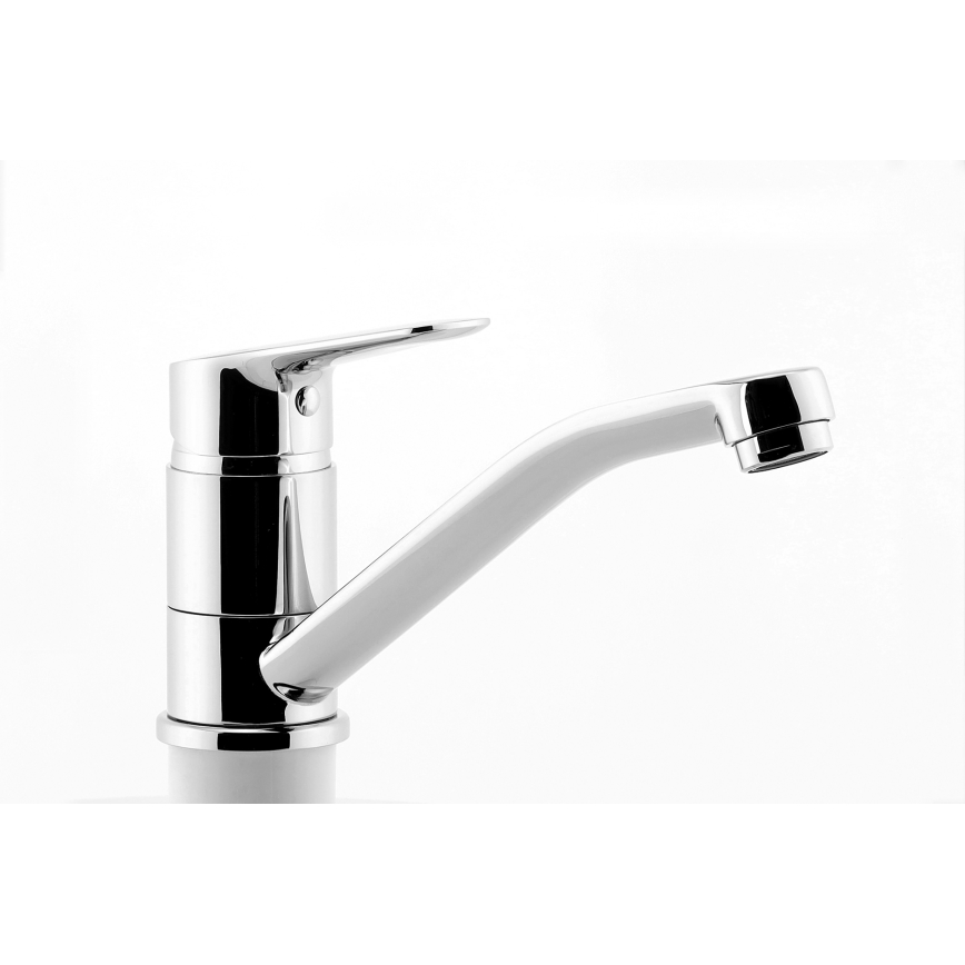 Novaservis - lava-loiça/torneira do lavatório METALIA cromado brilhante