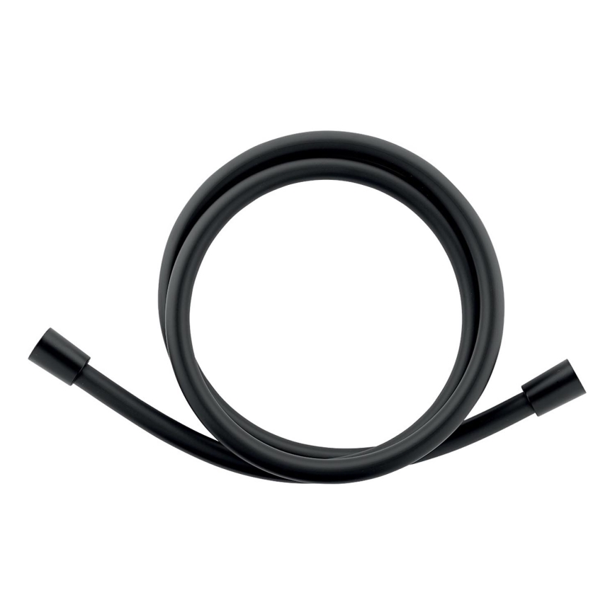 Novaservis - Mangueira de duche plástico 150 cm mate preto