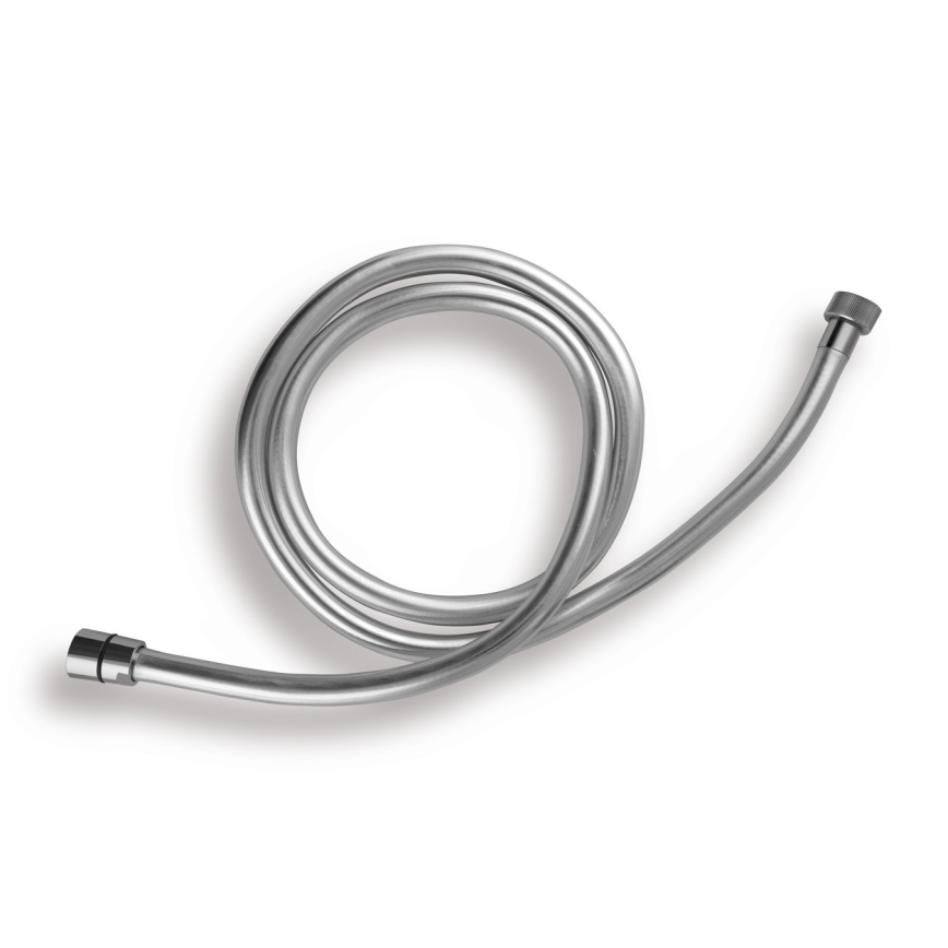 Novaservis - Mangueira de duche plástico 200 cm cromado mate