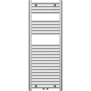Novaservis - Radiador-toalheiro para casa de banho 318W/230V 120x45 cm cromado brilhante, reto