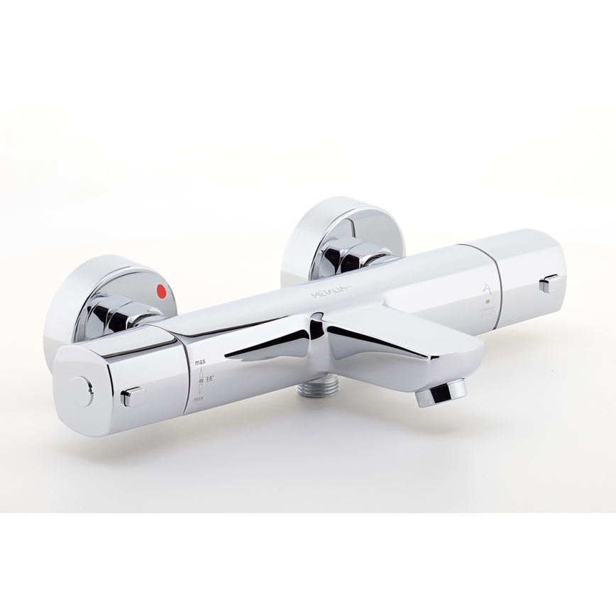 Novaservis - Termostático torneira de banheira METALIA cromado brilhante