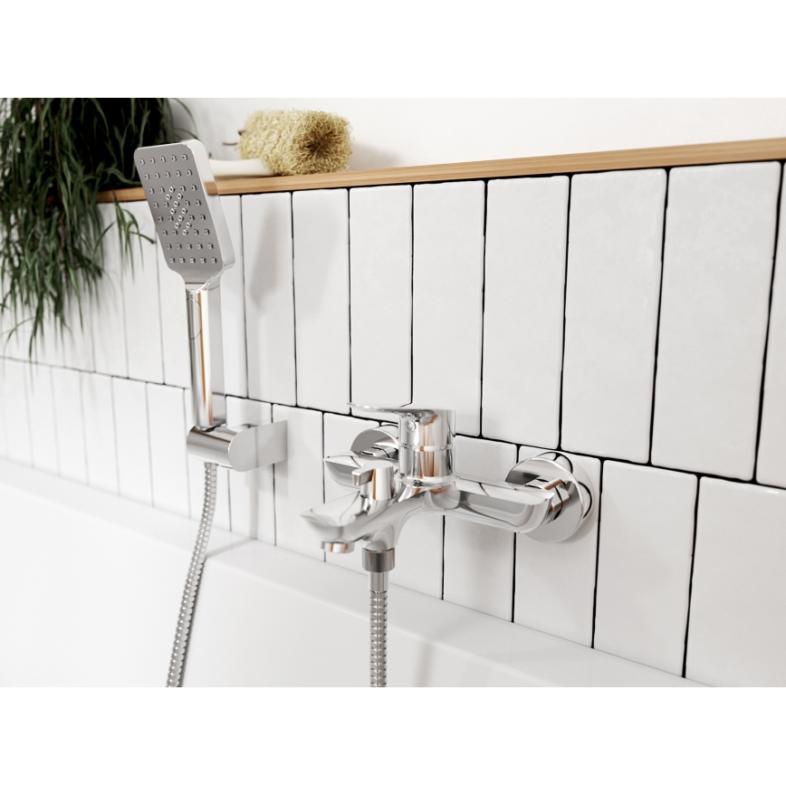 Novaservis - Torneira de banheira METALIA cromado brilhante