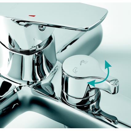 Novaservis - Torneira de banheira METALIA cromado brilhante