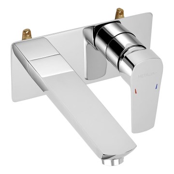 Novaservis - Torneira do lavatório para instalação embutida METALIA ECO cromado brilhante