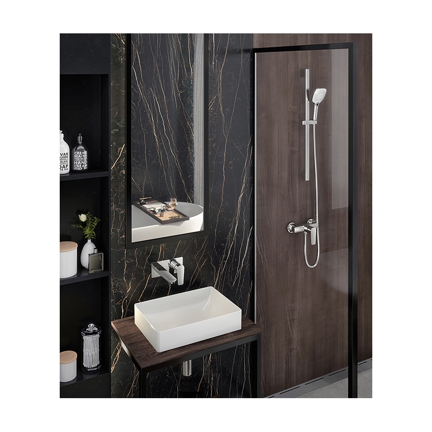 Novaservis - Torneira do lavatório para instalação embutida METALIA ECO cromado brilhante