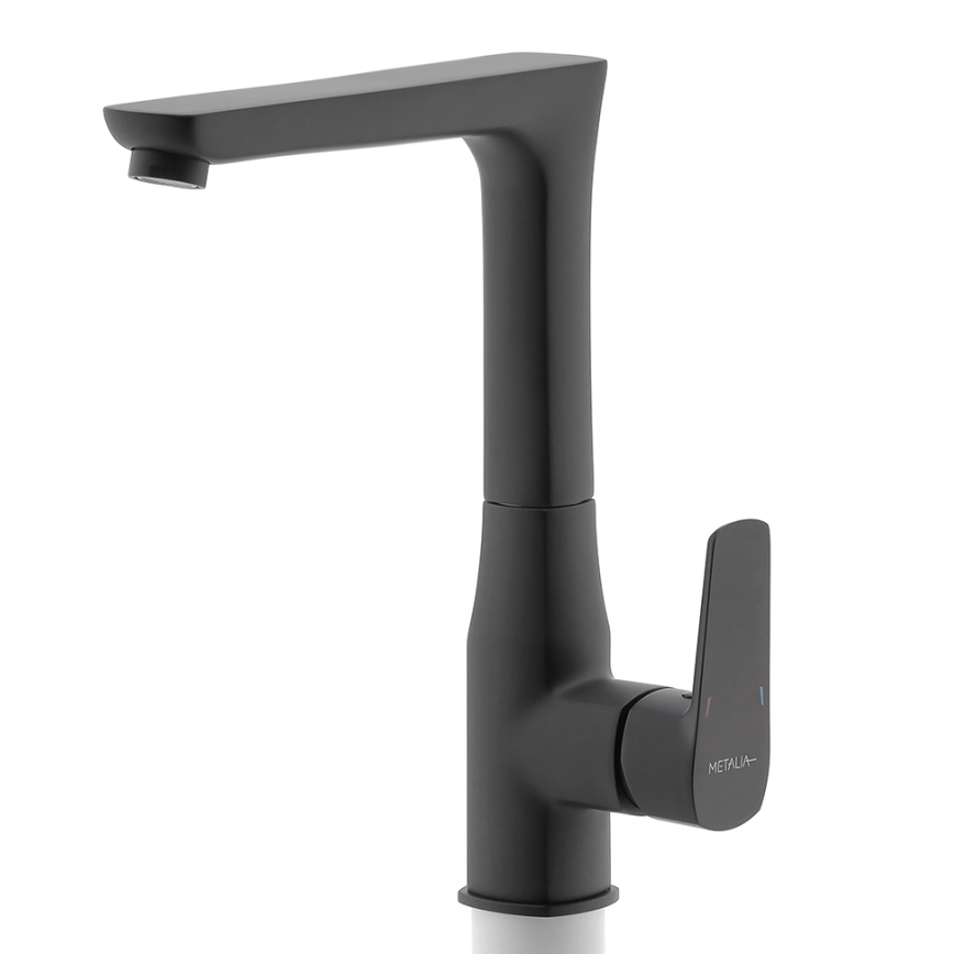 Novaservis - Torneira para lava-loiça METALIA mate preto
