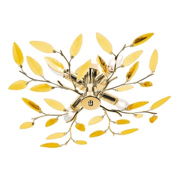 NOWA 63180445 - Candeeiro integrado NOTTINGHAM 4xE14/40W/230V dourado