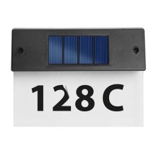 Número de casa solar LED LED/1,2V/600 mAh IP44