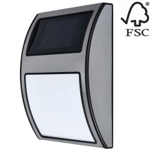 Número de casa solar LED LED/3x0,1W/2,4V IP44 - certificado por FSC
