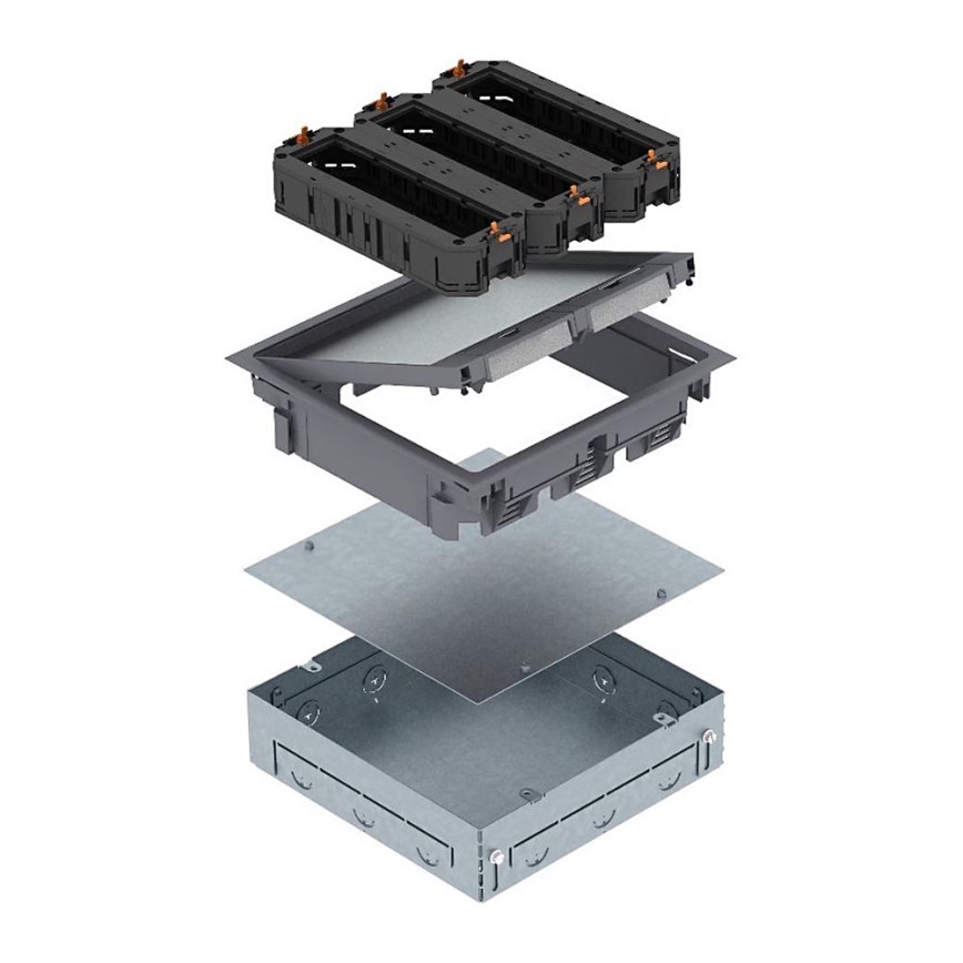 OBO 7427479 - Caixa de piso GES9 7011 MT