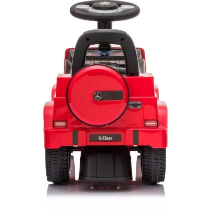 Patinete Mercedes G350d 2xAA vermelho/preto