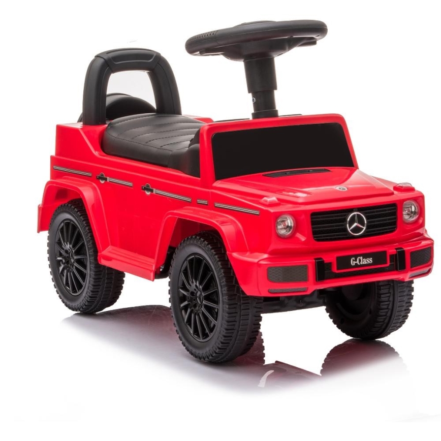 Patinete Mercedes G350d 2xAA vermelho/preto