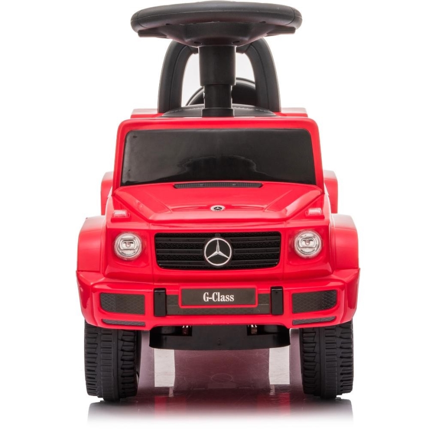 Patinete Mercedes G350d 2xAA vermelho/preto