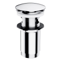 OMNIRES A706CR - Válvula de lavatório CLICK-CLACK diâmetro 6,6 cm cromo brilhante