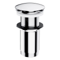 OMNIRES A716CR - Válvula de lavatório CLICK-CLACK diâmetro 6,6 cm cromo brilhante