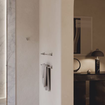 OMNIRES AL53216CR - Suporte de parede para toalha ART LINE 65 cm cromado brilhante