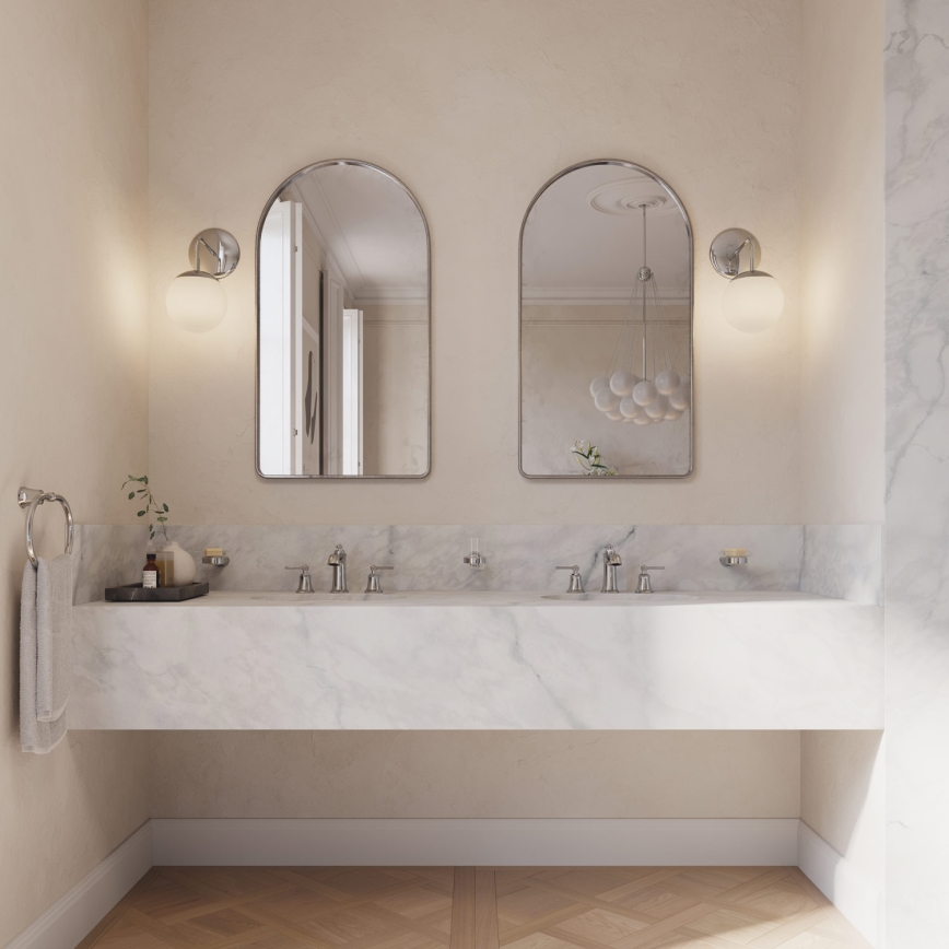 OMNIRES AL53230CR - Suporte de parede para toalha ART LINE cromado brilhante