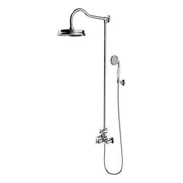 OMNIRES AM5244/6CR - Conjunto de chuveiro com misturador termostático ARMANCE cromo brilhante