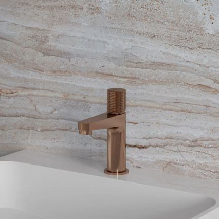 OMNIRES CT8010CPB - Torneira para lavatório CONTOUR 16,6 cm em cobre escovado