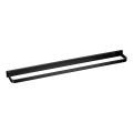 OMNIRES DA70216BL - Cabide de parede para toalhas DARLING 61 cm preto fosco