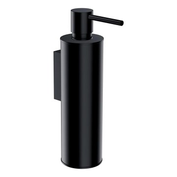 OMNIRES MP60721BL - Distribuidor de sabão para parede MODERN PROJECT 150 ml mate preto