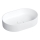 OMNIRES OVOUNBM - Lavatório de sobrepor OVO 55x36 cm dolomito/branco mate
