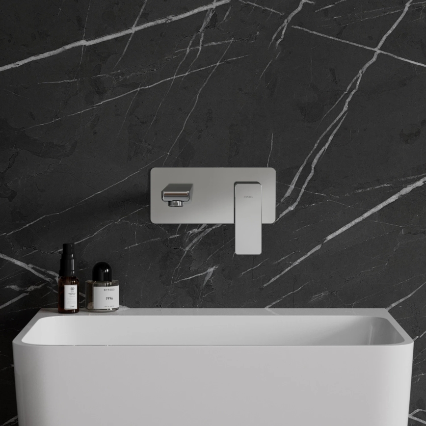 OMNIRES PM7415CR - Misturador de lavatório para instalação embutida PARMA cromo brilhante