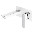 OMNIRES PM7415CRB - Misturador de lavatório para instalação embutida PARMA cromo brilhante/branco