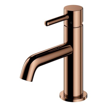 OMNIRES Y1210NCP - Misturadora para lavatório Y 16,2 cm cobre polido