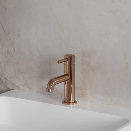 OMNIRES Y1210NCP - Misturadora para lavatório Y 16,2 cm cobre polido