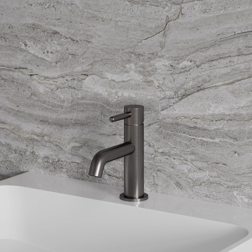 OMNIRES Y1210NGR - Torneira do lavatório Y 16,2 cm escovado grafite