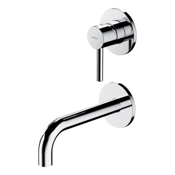 OMNIRES Y1215NCR - Misturadora de lavatório para instalação embutida Y cromo brilhante