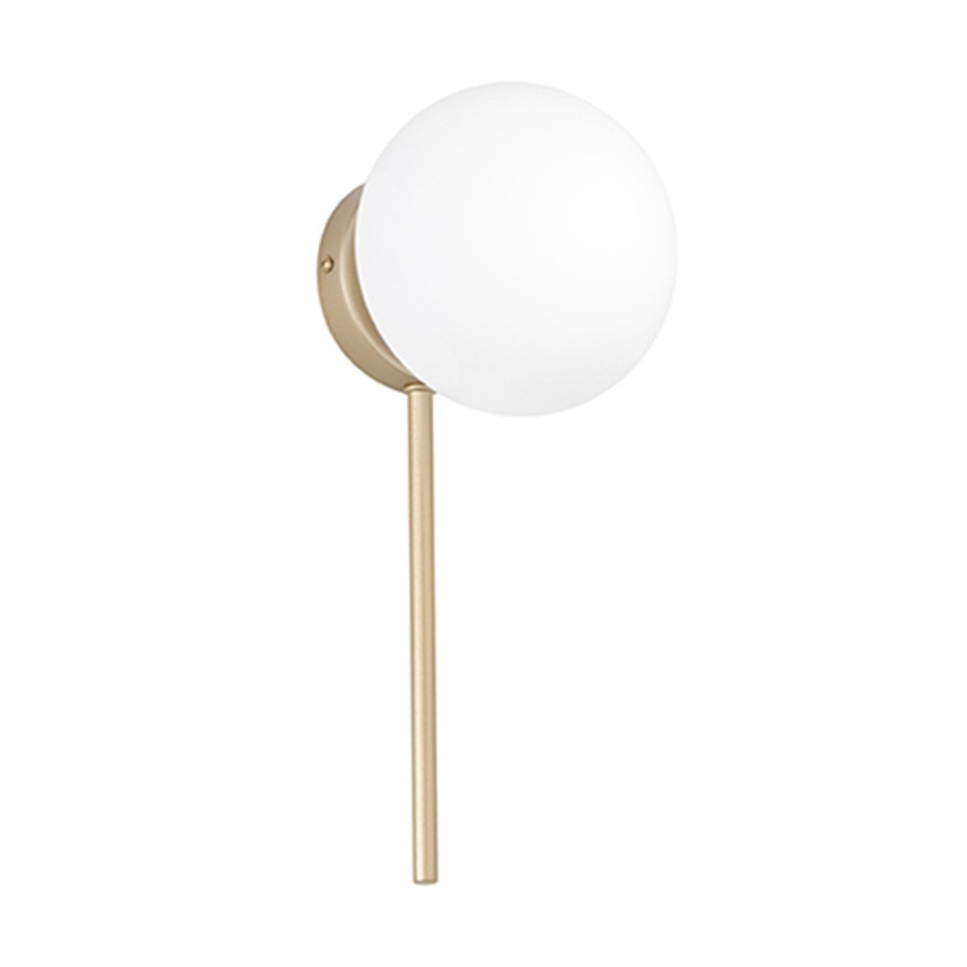 Ondaluce - Aplique de parede JEWEL 1xE14/10W/230V dourado/branco